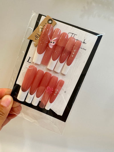 Press-on coffin nail tips CR04 – gallery 7