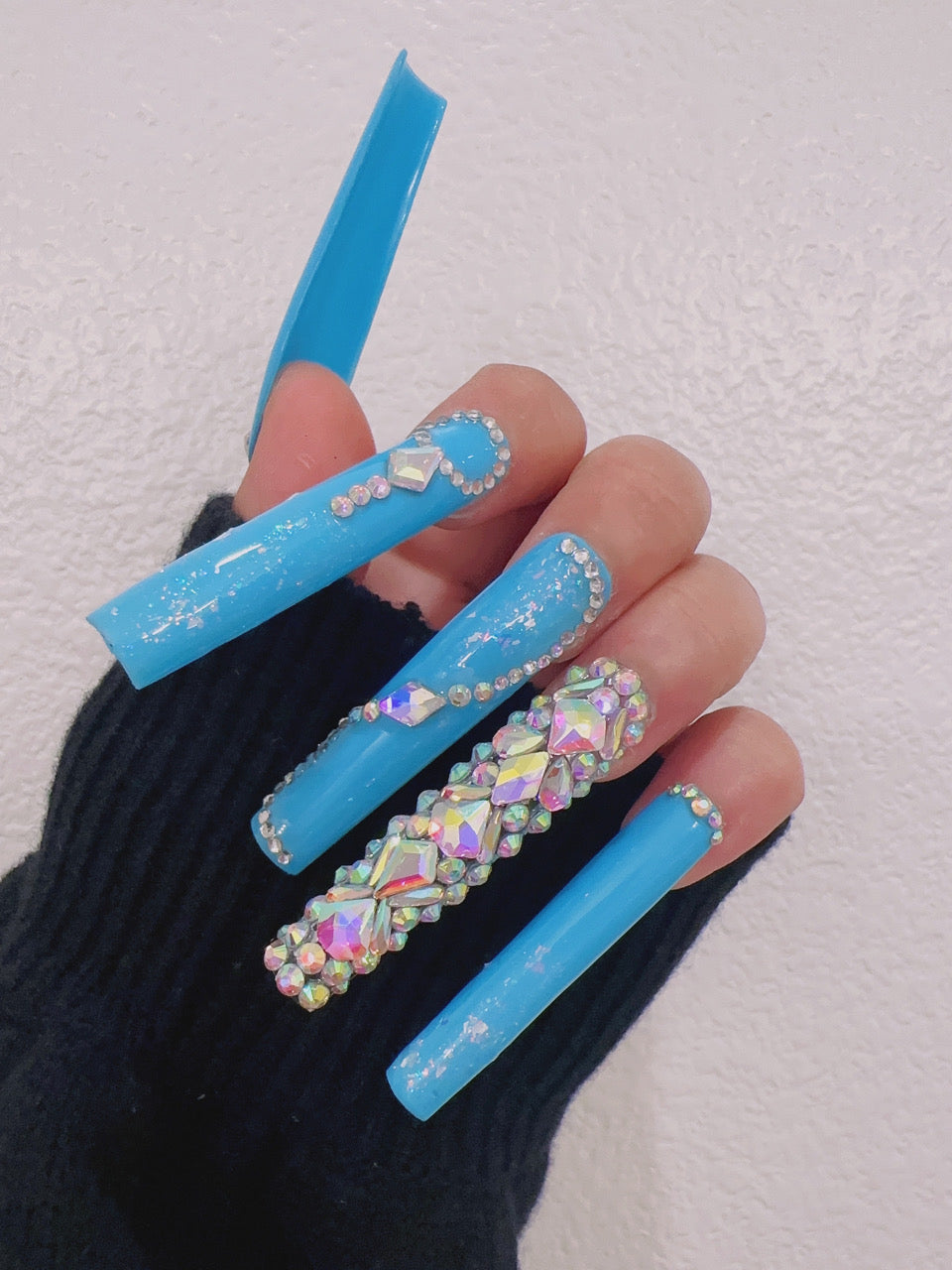 Press-on coffin nail tips CR16 – gallery 7