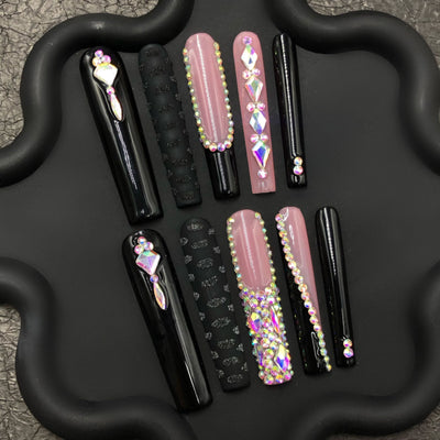 Press-on coffin nail tips CR17 – gallery 9