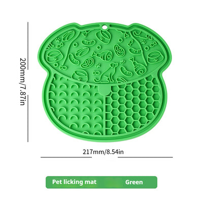 Mile High Life silicone pet licking mat with suction base for dogs and cats — view 40