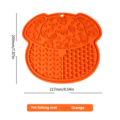 Mile High Life silicone pet licking mat with suction base for dogs and cats — view 14