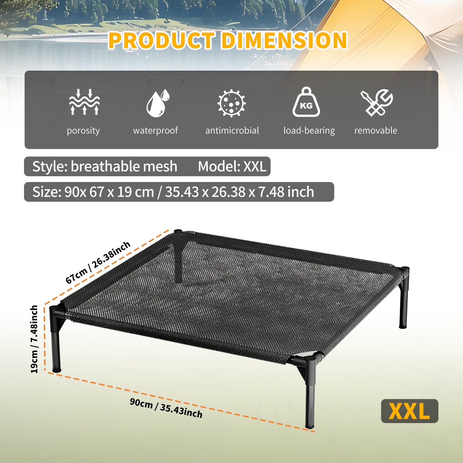 Pet Bed WB — Donut Plush Bolster Bed for Cats & Dogs (2XL / 3XL) – gallery 3