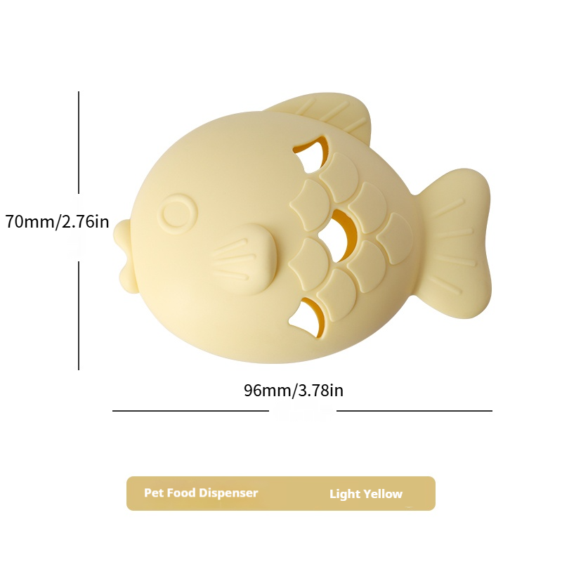 Mile High Life fish-shaped silicone slow feeder bowl for dogs and cats — view 25