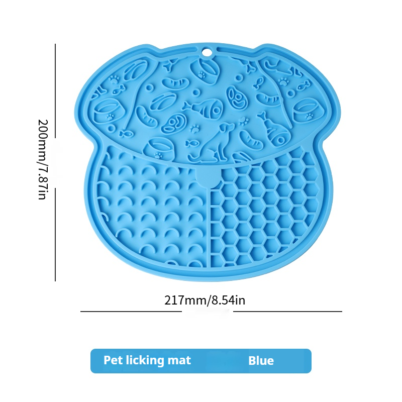 Mile High Life silicone pet licking mat with suction base for dogs and cats, main product photo