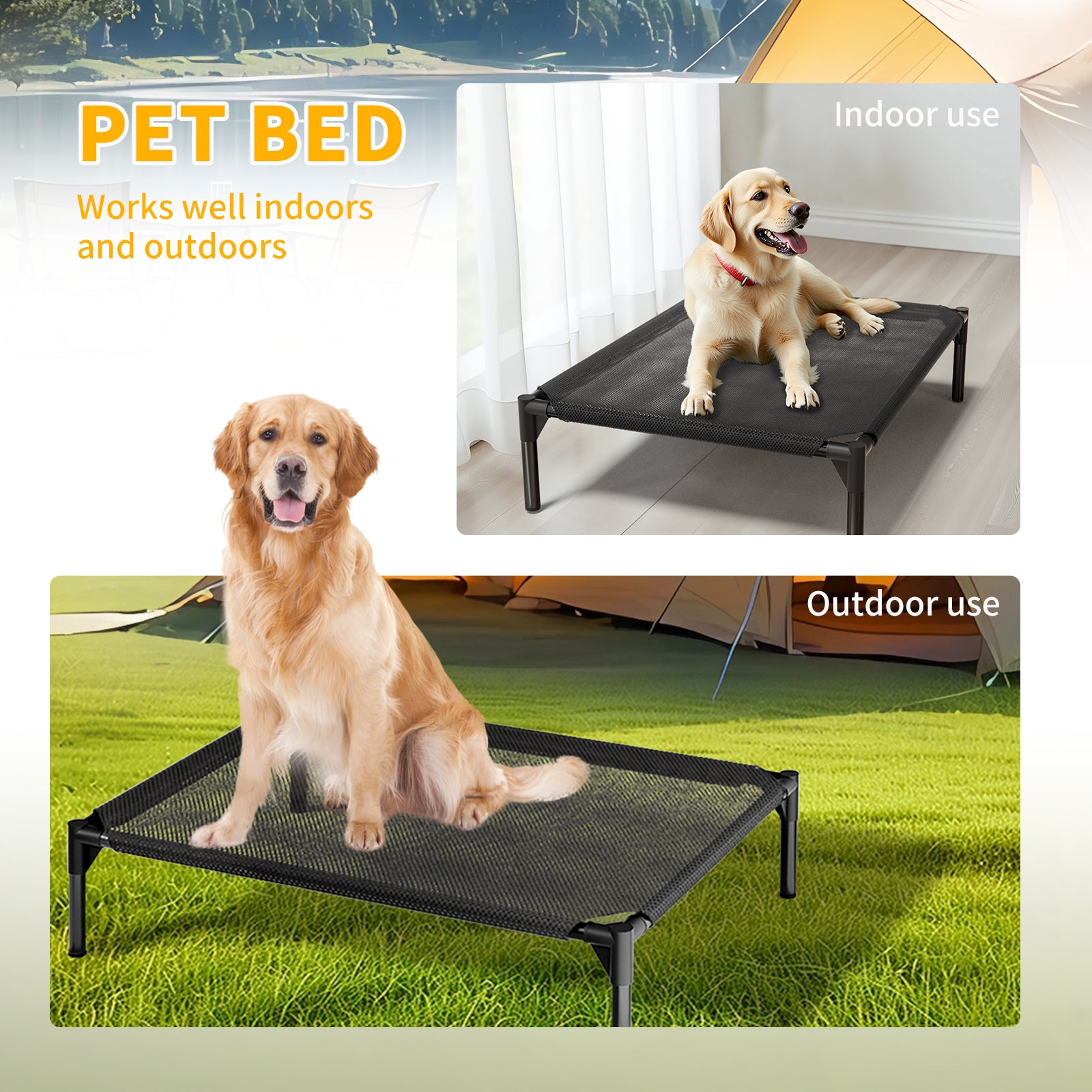 Pet Bed WB — Donut Plush Bolster Bed for Cats & Dogs (2XL / 3XL) – gallery 7