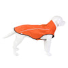 Mile High Life | Dog Raincoat | Adjustable Water Proof Pet Clothes | Lightweight Rain Jacket with Reflective Strip | Easy Step in Closure