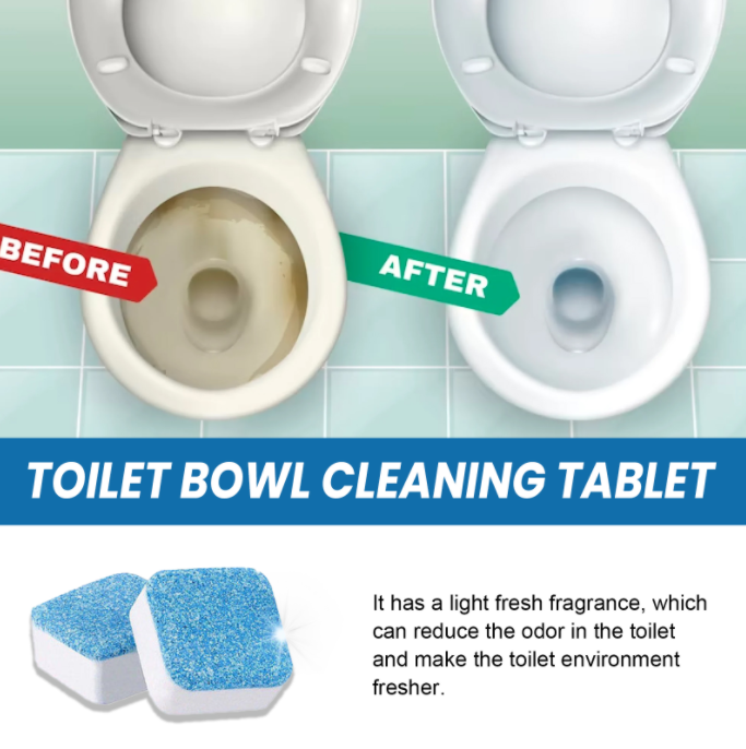 Jakehoe Toilet Bowl Cleaner Tablets — Multi-Effect Descaling & Deodorizing – gallery 6