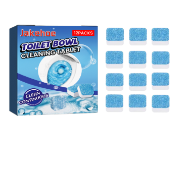 Jakehoe Toilet Bowl Cleaner Tablets — Multi-Effect Descaling & Deodorizing – 2pcs