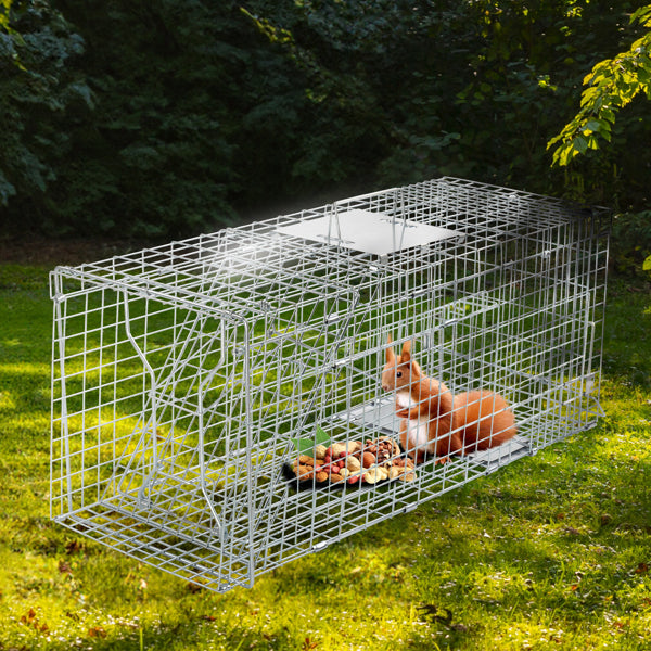 Mile High Life 32-inch silver folding iron pet fence playpen, main product photo