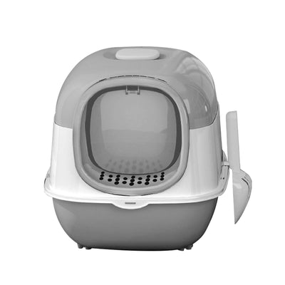 E24 Cat Litter Box | Open-Top Litter Pan in Grey or Pink – gallery 6