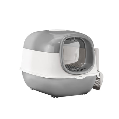 E24 Cat Litter Box | Open-Top Litter Pan in Grey or Pink – gallery 7