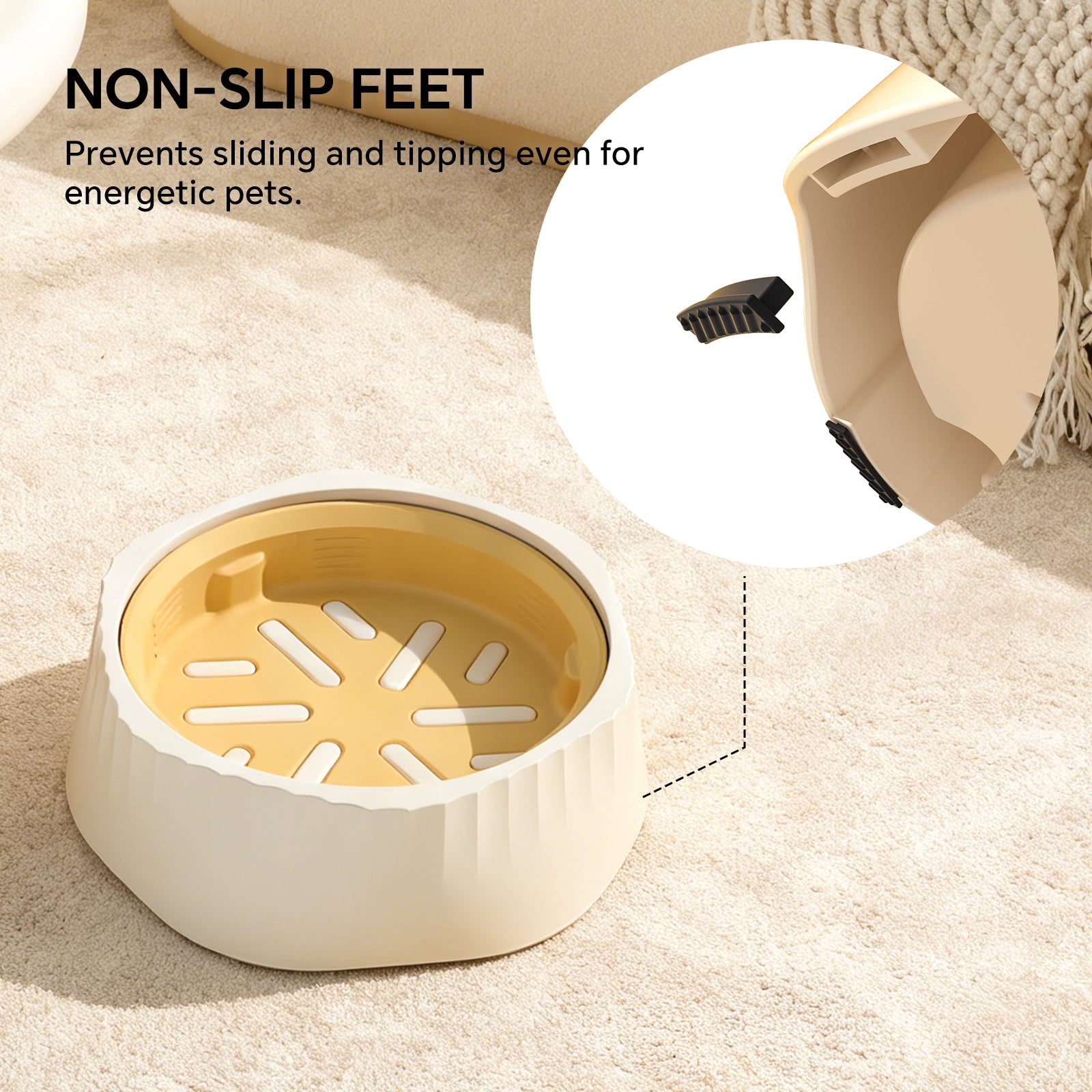 2-in-1 Slow Feeder Bowl for Cats & Small Dogs (4 Colors) – gallery 6