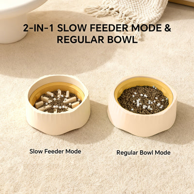 2-in-1 Slow Feeder Bowl for Cats & Small Dogs (4 Colors) – gallery 7