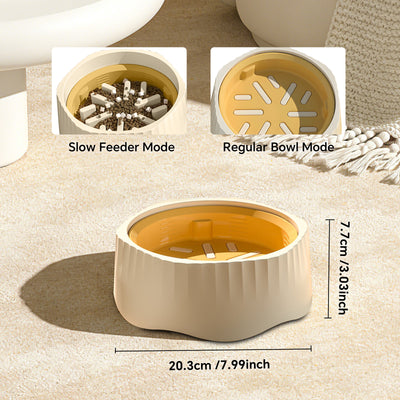 2-in-1 Slow Feeder Bowl for Cats & Small Dogs (4 Colors) – gallery 9
