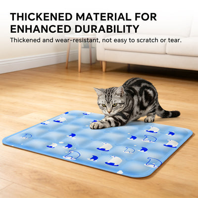 Pet Ice Cooling Mat — Blue | Self-Cooling Gel Pad for Dogs & Cats – gallery 6