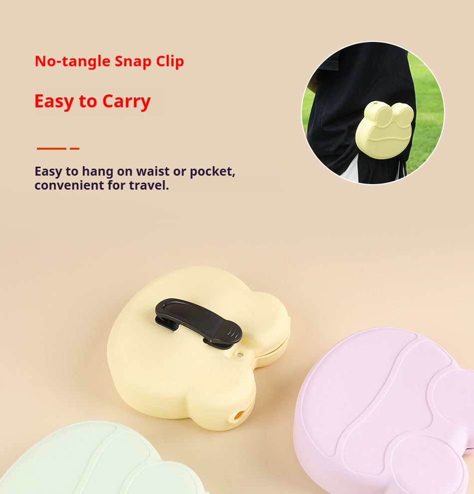 Mile High Life silicone dog training treat pouch with secure closure — view 30