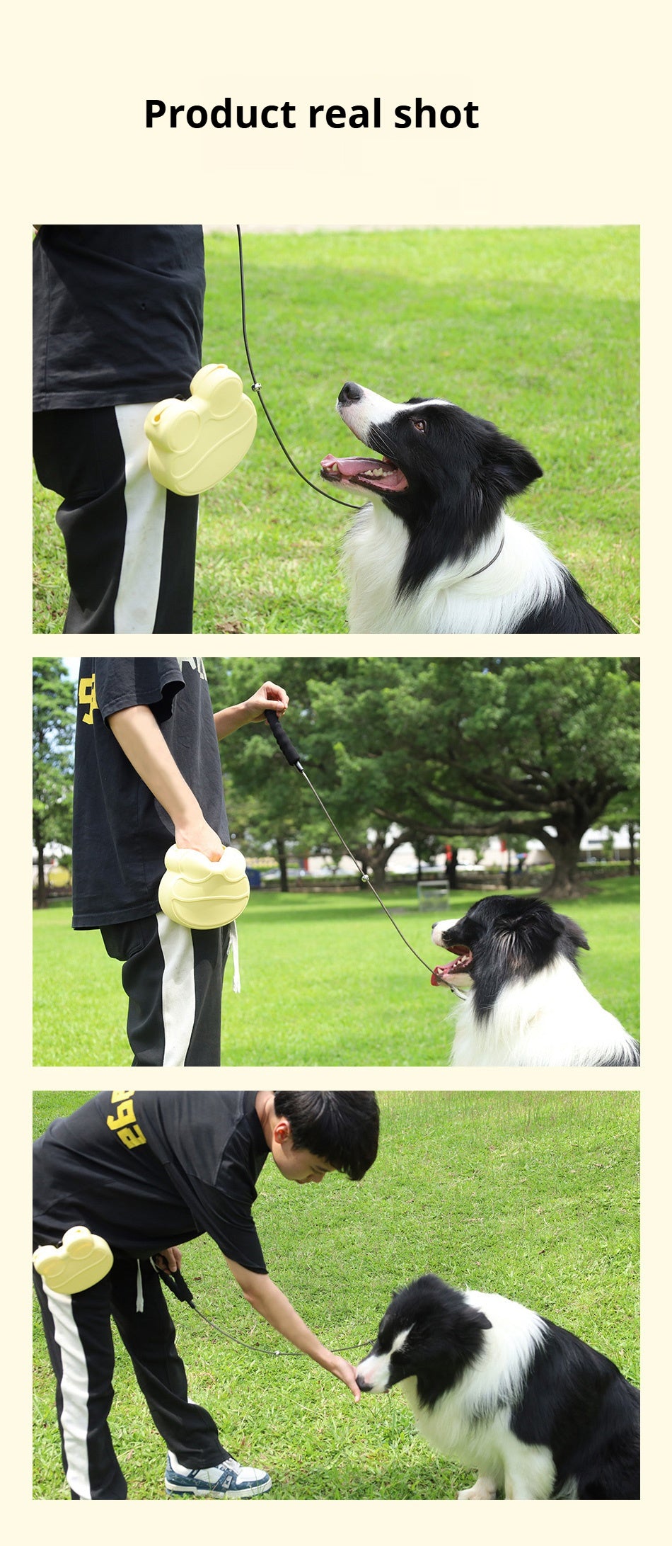 Mile High Life silicone dog training treat pouch with secure closure — view 35