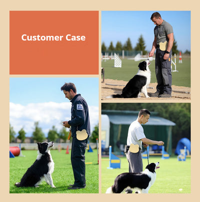 Mile High Life silicone dog training treat pouch with secure closure — view 24