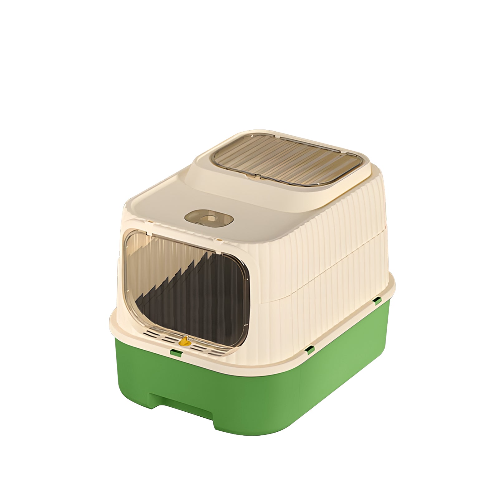 Cruiser Style Cat Litter Box | Sci-Fi Hooded Litter Pan, 5 Colors – grey