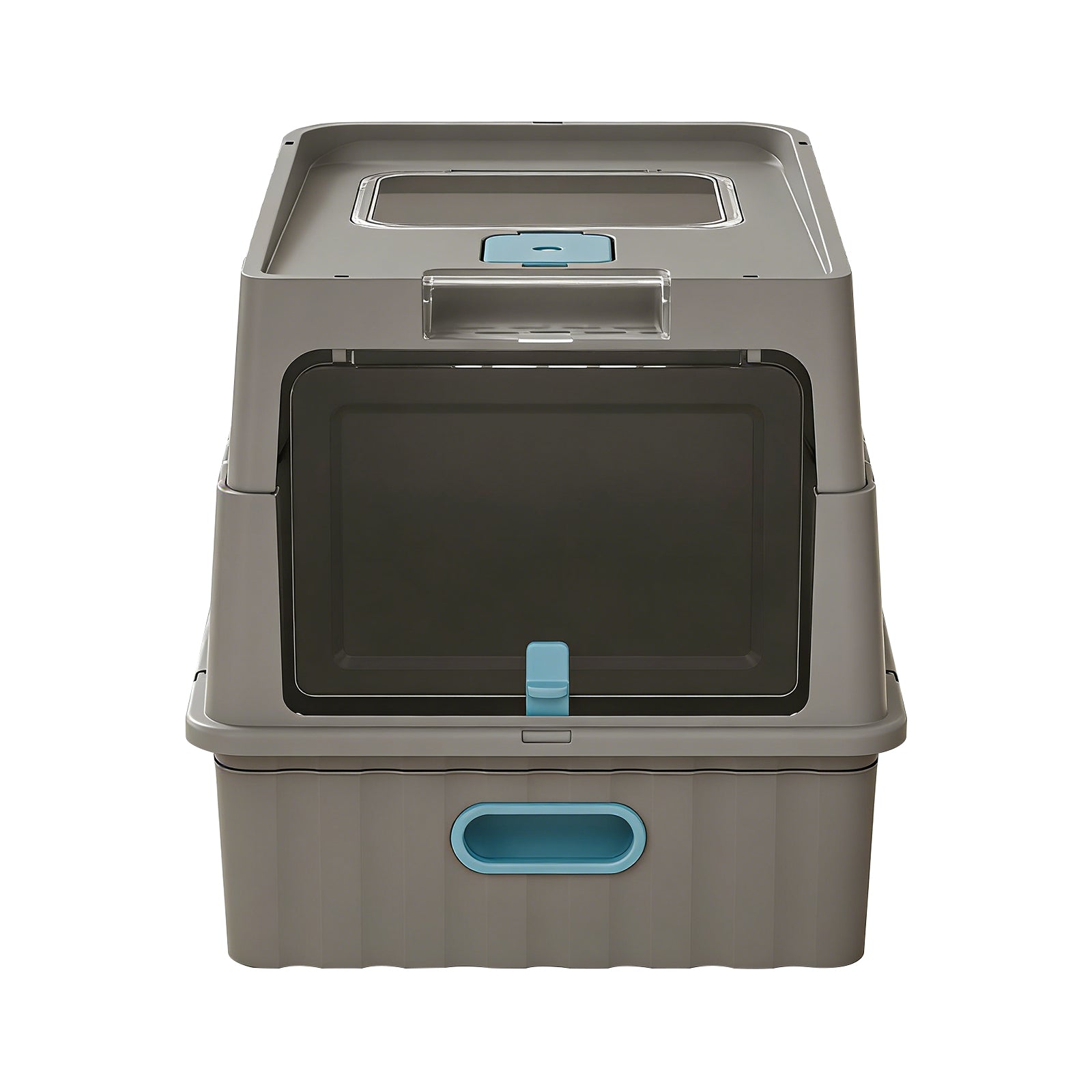 Drawer Type Cat Litter Box | Pull-Out Tray Litter Pan – gallery 14