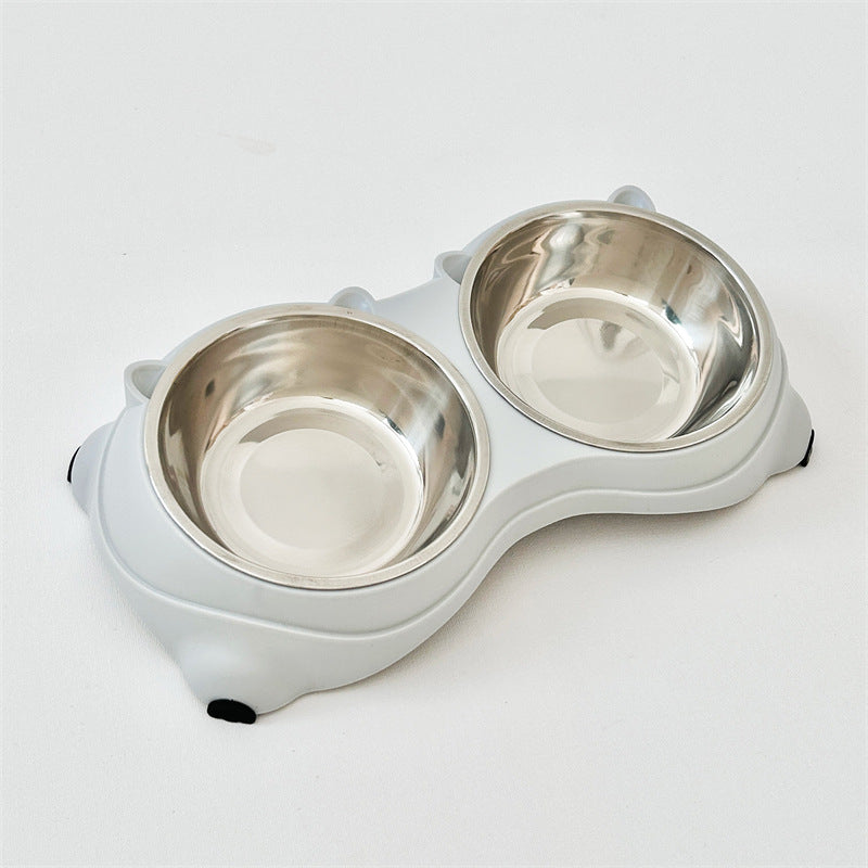 Macaron Stainless Steel Pet Bowl (4 Colors) | Anti-Slip Cat & Dog Bowl – gallery 10
