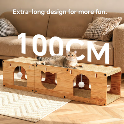 Cat Tunnel — Collapsible Multi-Color Crinkle Tunnel with Peek Holes – gallery 2