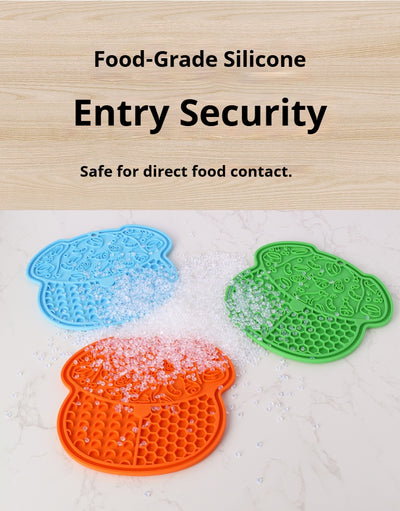 Mile High Life silicone pet licking mat with suction base for dogs and cats — view 43