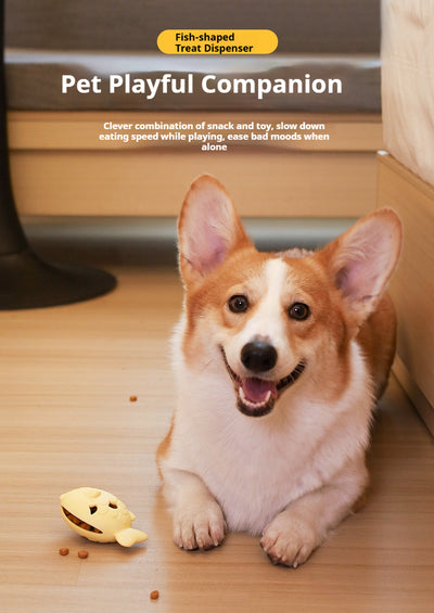 Mile High Life fish-shaped silicone slow feeder bowl for dogs and cats — view 28