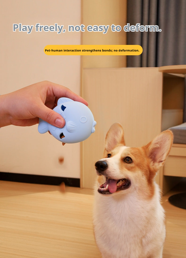Mile High Life fish-shaped silicone slow feeder bowl for dogs and cats — view 18