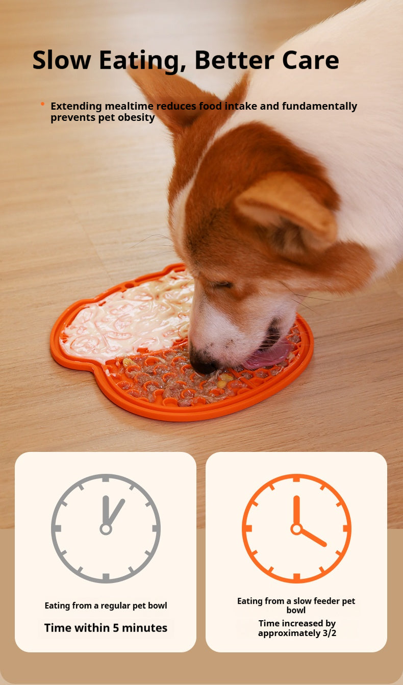 Mile High Life silicone pet licking mat with suction base for dogs and cats — view 8