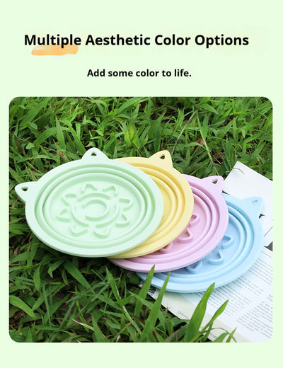 Mile High Life collapsible silicone pet travel bowl, foldable for dogs and cats — view 10