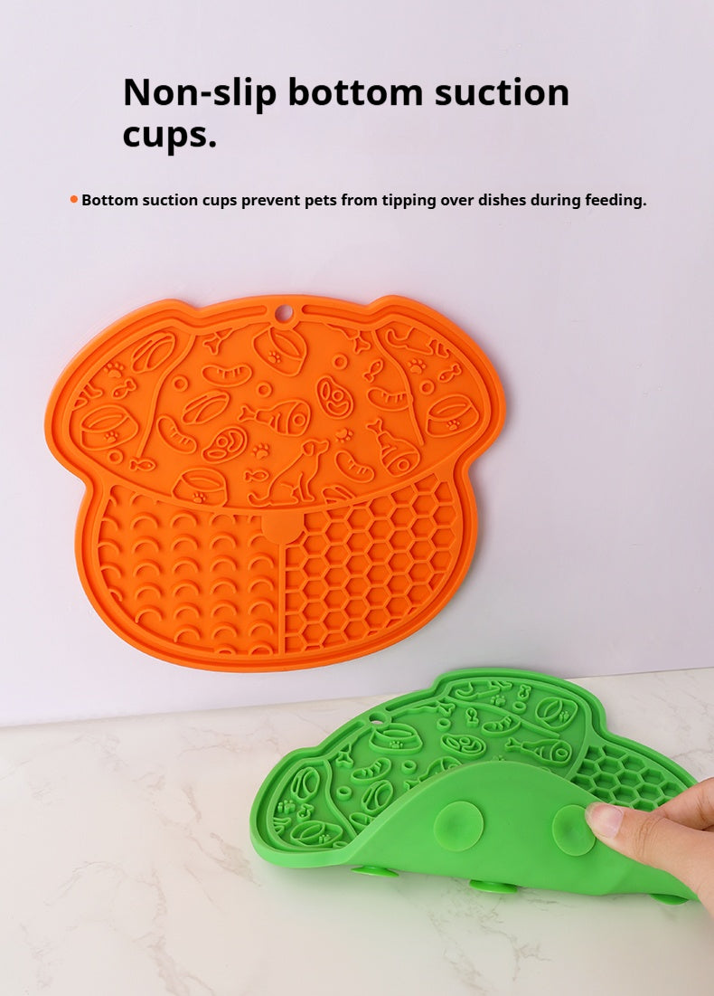 Mile High Life silicone pet licking mat with suction base for dogs and cats — view 10