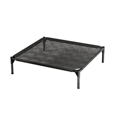 Pet Bed WB — Donut Plush Bolster Bed for Cats & Dogs (2XL / 3XL) – black