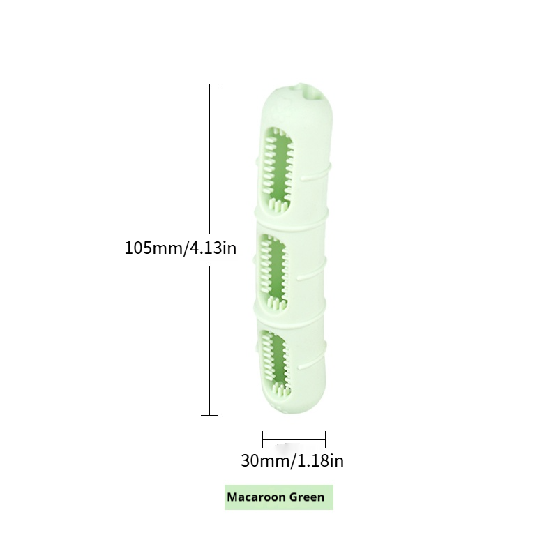 Mile High Life sausage-shaped durable dog chew toy, main product photo