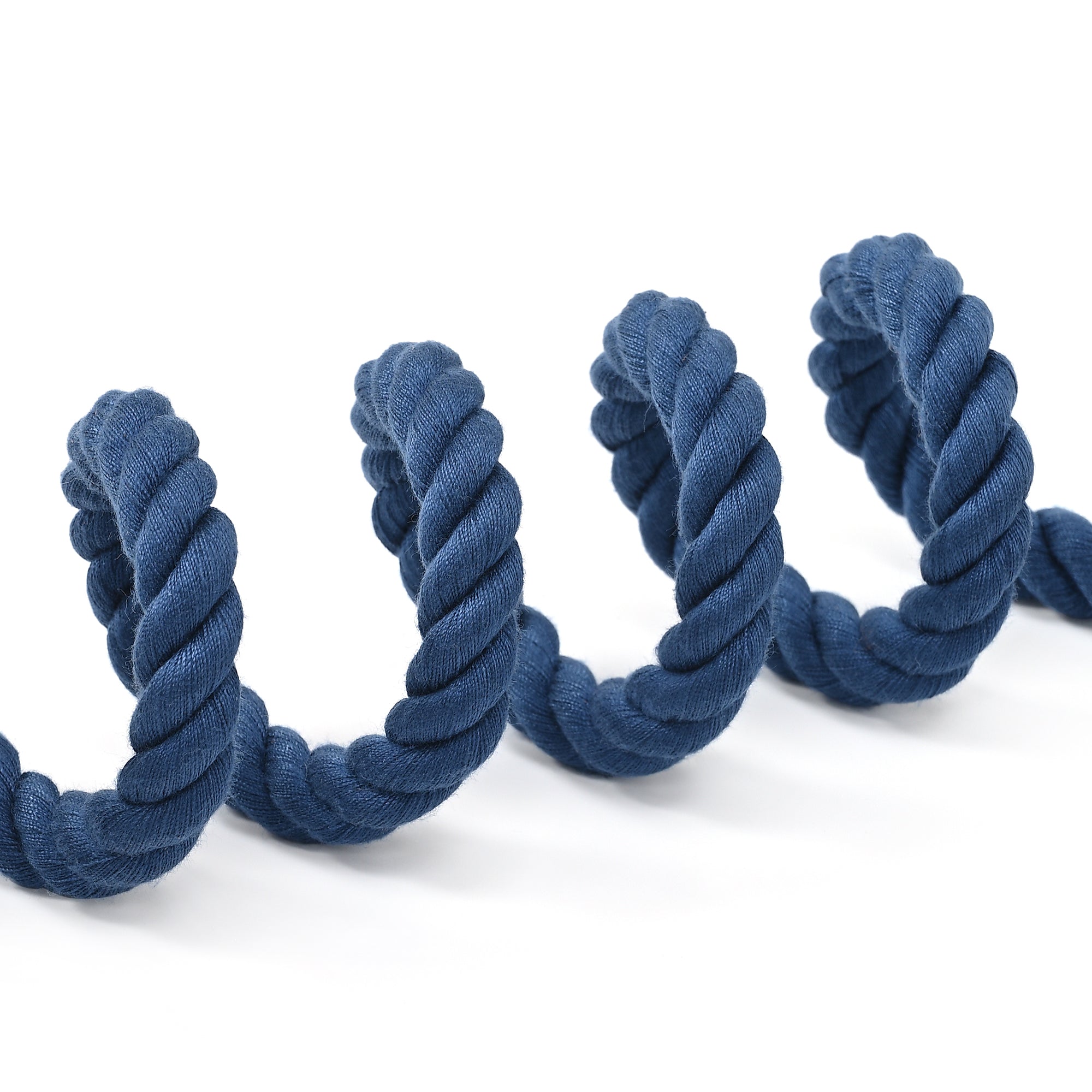 Mile High Life Short Dog Leash | Braided Cotton Rope Dog Leashes with Leather Tailor Tip | 18 Inch Dog Leash w Heavy Duty Metal Clasp | Wedding Dog Leash