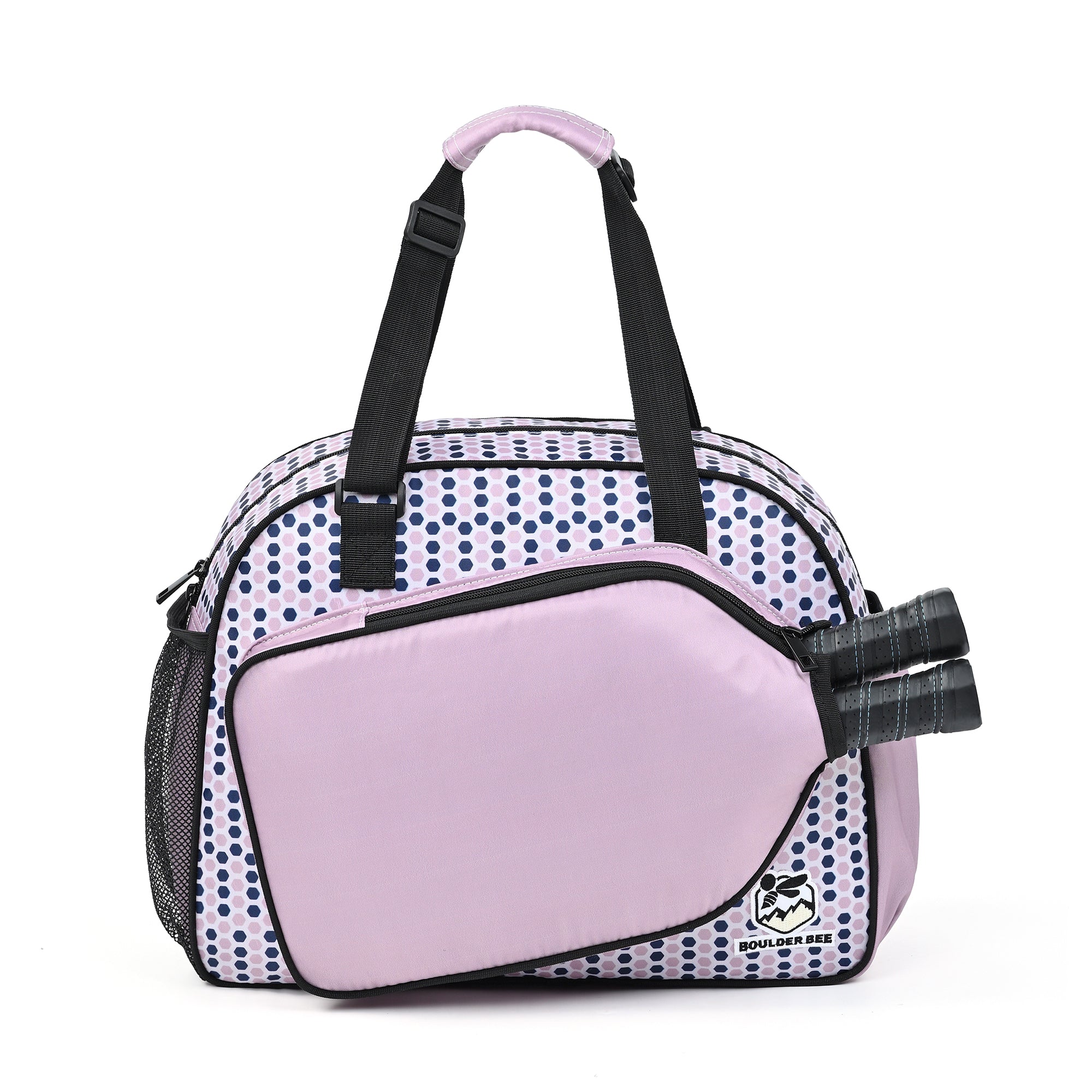 Premium Pickleball Bags | PickleBall Tote Bag for Women | Women’s Hand/Shoulder Gym Bag w Water Bottle Holder | With Racquet/Paddle Holder