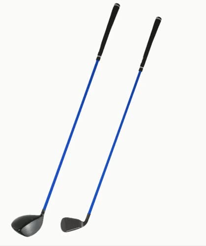 Lag Shot Driver + 7 Iron Combo - Golf Swing Trainer Aid, Golf Digest's Editors' Best Swing Trainer of The Year! #1 Golf Training Aid of 2022, Free Video Series with PGA Teacher!
