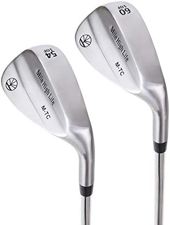 Mile High Life | Entry Level Golf Sand Wedge Sets | Golf Gap Wedge Sets | Lob Wedge Golf Clubs for Men & Women | 50/52/54/56/58/60 Right Handed