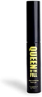 Eyebrow Gel and Brow Filler: Elizabeth Mott Queen of the Fill Gel Makeup with Brush to Fill In Eyebrows and Cover Gray Hairs - Cruelty Free Cosmetics Products - 4g