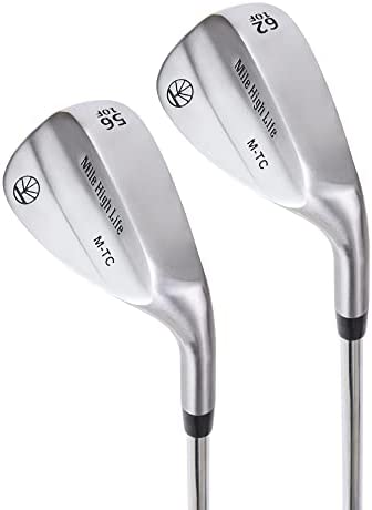 Mile High Life | Entry Level Golf Sand Wedge Sets | Golf Gap Wedge Sets | Lob Wedge Golf Clubs for Men & Women | 50/52/54/56/58/60 Right Handed