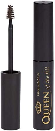 Eyebrow Gel and Brow Filler: Elizabeth Mott Queen of the Fill Gel Makeup with Brush to Fill In Eyebrows and Cover Gray Hairs - Cruelty Free Cosmetics Products - 4g