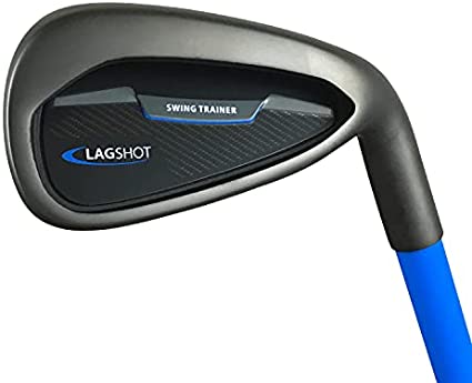 Lag Shot 7 Iron - Golf Swing Trainer Aid, Named Golf Digest's Editors' Choice Best Swing Trainer of The Year! #1 Golf Training Aid of 2022, Free Video Series with PGA Teacher of The Year!