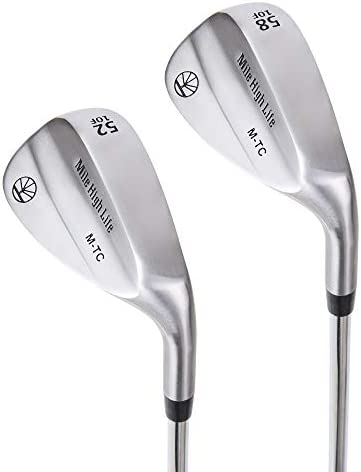 Mile High Life | Entry Level Golf Sand Wedge Sets | Golf Gap Wedge Sets | Lob Wedge Golf Clubs for Men & Women | 50/52/54/56/58/60 Right Handed