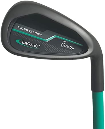 Lag Shot Junior 7 Iron - Golf Swing Trainer Aid, Named Golf Digest's Editors' Choice Best Swing Trainer of The Year! #1 Golf Training Aid of 2022, Free Video Series with PGA Teacher of The Year!