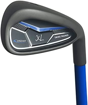 Lag Shot XL 7 Iron - Golf Swing Trainer Aid, Named Golf Digest's Editors' Choice Best Swing Trainer of The Year! #1 Golf Training Aid of 2022, Free Video Series with PGA Teacher of The Year!