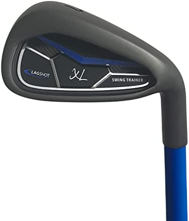 Lag Shot XL 7 Iron - Golf Swing Trainer Aid, Named Golf Digest's Editors' Choice Best Swing Trainer of The Year! #1 Golf Training Aid of 2022, Free Video Series with PGA Teacher of The Year!
