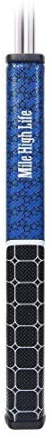 Mile High Life | Oversized Golf Putter Grip |  Mid Size Non-Slip Putter Grip | Lightweight Pistol Shape Tacky Putter Grip | Comfort Feel and Soft Push | 10.50" Long