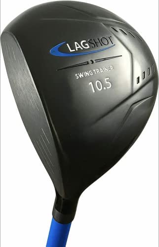 Lag Shot Driver + 7 Iron Combo - Golf Swing Trainer Aid, Golf Digest's Editors' Best Swing Trainer of The Year! #1 Golf Training Aid of 2022, Free Video Series with PGA Teacher!