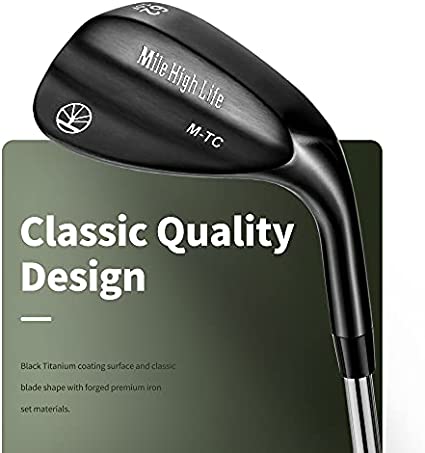 Mile High Life | Entry Level Golf Sand Wedge Sets | Golf Gap Wedge Sets | Lob Wedge Golf Clubs for Men & Women | 50/52/54/56/58/60 Right Handed