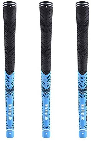 Mile High Life | Avid Golf Club Grips | 3, 13 Pc Set Bundle Golf Grips | Multi-Compound Corded Rubber Golf Grip | Standard Midsize Jumbo